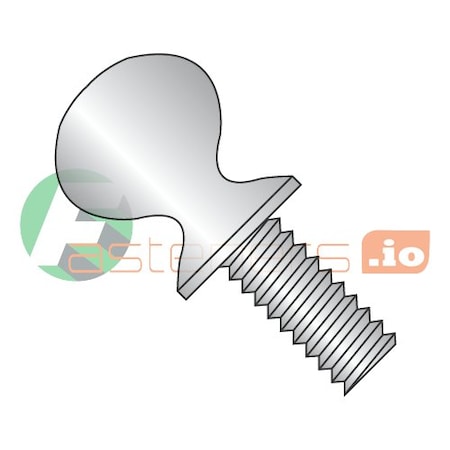 Thumb Screw, 1/4-20 Thread Size, Spade, 18-8 Stainless Steel, 0.57 In Head Ht, 1-1/2 In Lg, 600 PK